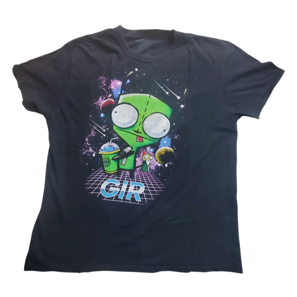 Nickelodeon Invader Zim GIR Black T-Shirt